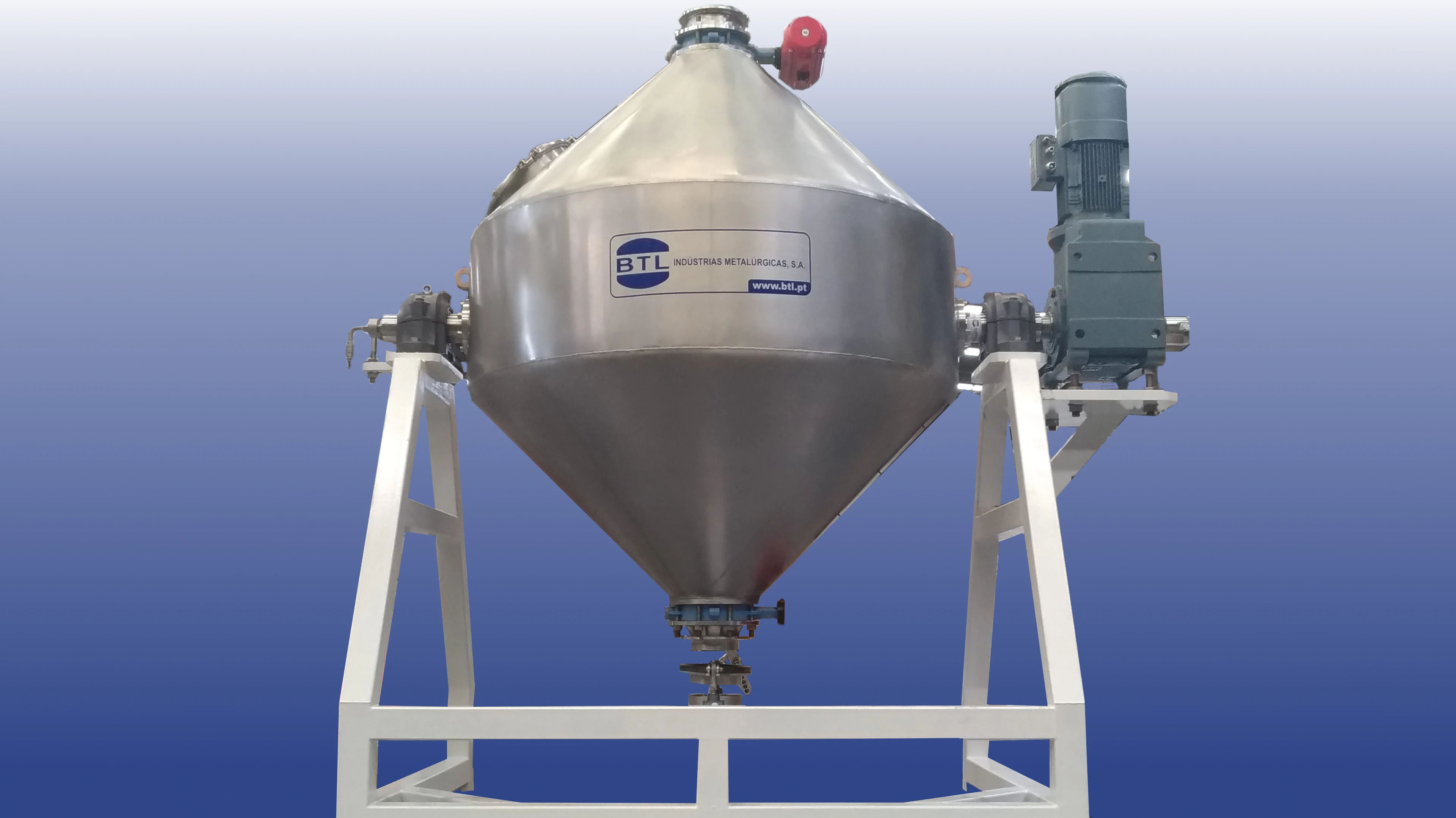 BTL Biconical mixer in stainless stell - Chemical Industry - Polymers